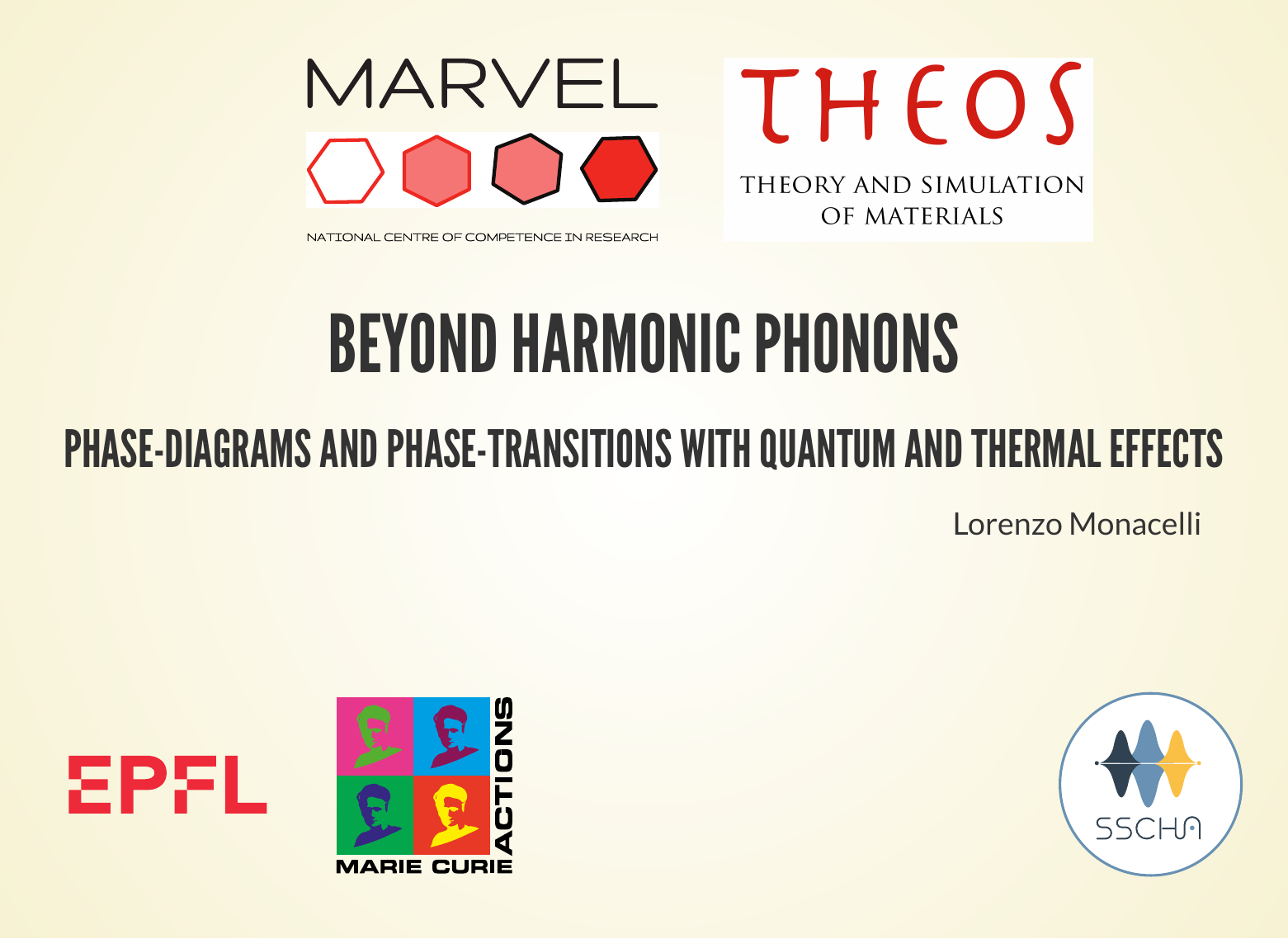 Beyond harmonic phonons: Phase diagrams and phase transitions with quantum and thermal effects