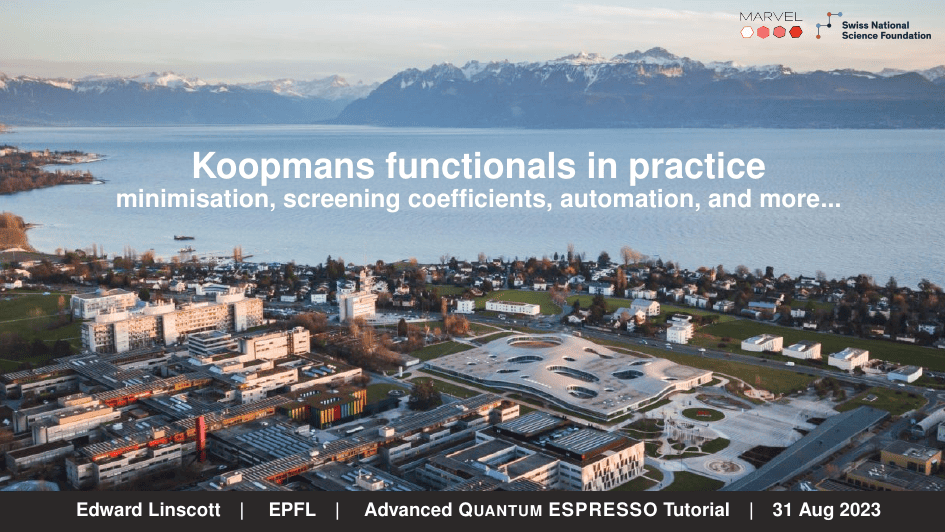 Koopmans functionals in practice: minimisation, screening coefficients, automation, and more