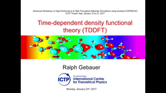 Spectroscopies: Time-Dependent DFPT