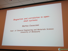 Magnetism and correlation in open-shell systems (Part 1)